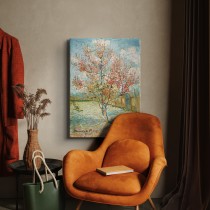 Vincentas van Gogas -  Rožiniai persikų medžiai